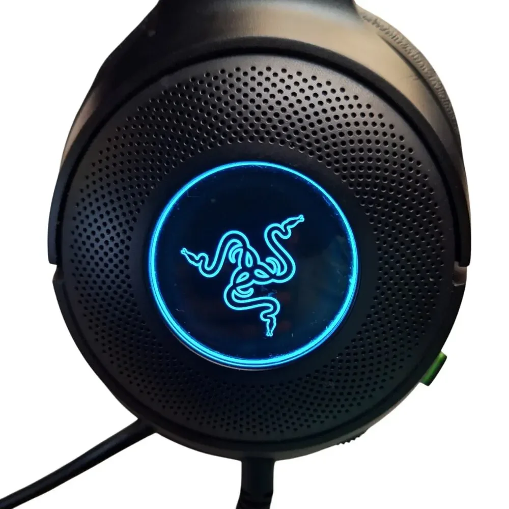Razer Kraken V3 X RGB 7.1 THX Wired USB PC Gaming Headset RZ04-0375 - Tested